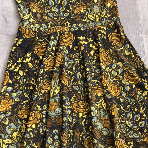 NWT Lularoe Nicole XS with roses - Picture 8 of 8